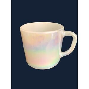 Federal Glass Vintage Iridescent Coffee Tea Mug